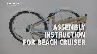 Assembly Instruction for Beach Cruiser [upl. by Immac]