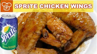 How to Cook Sprite Chicken Wings  Pinoy Easy Recipes [upl. by Miran]