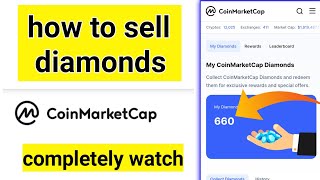 how to sell coinmarketcap diamonds  coinmarketcap diamonds [upl. by Chanda]