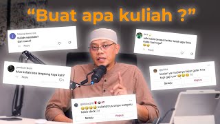 Benarkah kuliah itu gak penting [upl. by Yetak]