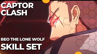 Captor Clash  Beo The Lone Wolf Skill Set and Combo  Plus Combo Instant Kill  AndroidIOS [upl. by Ahsiak2]