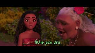 Moana Where you are lyrics HD [upl. by Tobias]