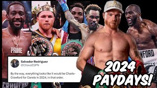 BREAKING Canelo to face Charlo amp Bud Crawford in 2024 [upl. by Netsyrc]