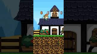 Cartoon game short video Dan The man  iconi ccastle battle dan the man  R Gaming Cartoongame [upl. by Aicenra]