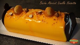 ❅ Recette de Bûche de Noël Abricot Vanille Noisette ❅ [upl. by Allistir]