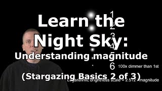 Understand star magnitudes to learn the night sky Stargazing Basics 2 of 3 [upl. by Nylsirk]