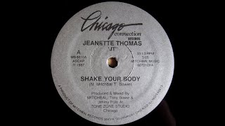 Jeanette Thomas – Shake Your Body  House Shaker Version [upl. by Darline]