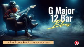 12 Bar Blues Backing Track in G Major [upl. by Anotyad]