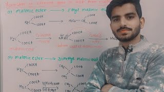 Chemical rxns of malonic ester lec07 [upl. by Engedi]