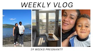 Weekly Vlog 19 Weeks Pregnant Family Trip to Scotland Spa Day Table Tennis competition Bon Fire [upl. by Winser256]