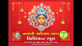 Nursery to Std1Navratri Celebration 2024 [upl. by Ewens374]