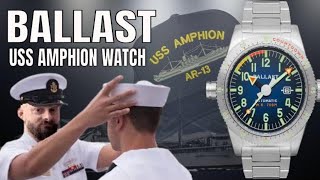 Ballast Watches  Ballast Amphion Watch Review  Talking Watches [upl. by Reyotal294]