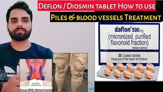 Daflon Tablet  Diosmin 500mg  Daflon tablet Uses  daflon tablet side effects  Medical jankari [upl. by Nelly]