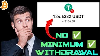 Free Usdt Mining 2024  No Minimum Withdrawal ✅ [upl. by Esilegna636]