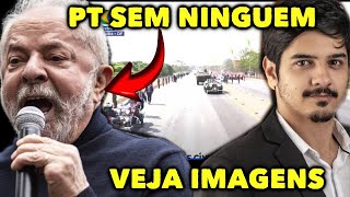 LULA IRRITADO COM EVENTO VAZIO NO 7 DE SETEMBRO [upl. by Ydnil]