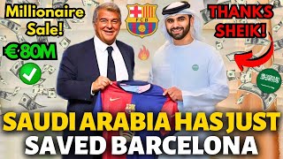 🚨OFFICIAL✅ SAUDI ARABIA JUST SAVED BARCELONA MILLIONAIRE SALE CAN CELEBRATE BARCELONA NEWS TODAY [upl. by Swanson663]