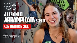 Olimpiadi Parigi 2024 Beatrice Colli stella dellarrampicata speed quotDo speranza alle ragazzequot [upl. by Bullen]