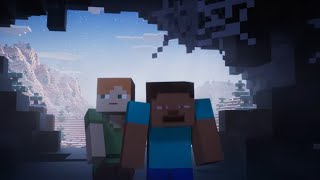 Minecraft Caves amp Cliffs Update Part 2 trailer  but i randomly dubbed it [upl. by Dahs]