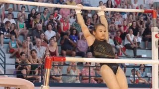 Qiu Qiyuan CHN 🇨🇳  Uneven Bars  PreOlympic Training in France  July 2024 [upl. by Eeldivad]