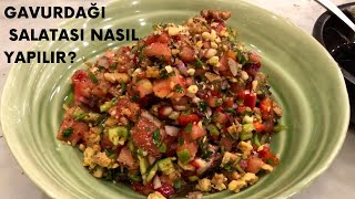 GAVURDAĞI SALATASI NASIL YAPILIR [upl. by Myke]