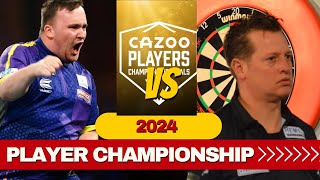 🎯LIVE Littler Luke vs Robbie knopes PDC Player Championship 7 2024 Today Darts score [upl. by Alym]