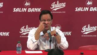 Tom Crean press conference vs IPFW 120915 [upl. by Kiona200]