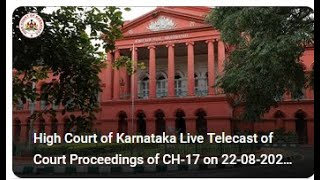 High Court of Karnataka Live Telecast of Court proceedings of CH 31 on 04092024 at 1030 AM [upl. by Noynek398]