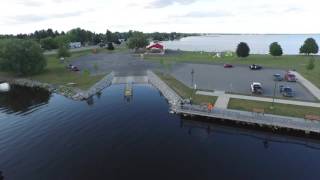 Aerial Footage Gateway Park  Tawas City MI [upl. by Llednyl]