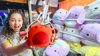 Hunting for Squishmallows at the Arcade [upl. by Leuamme]