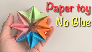 PAPER TOY ANTISTRESS ORIGAMI [upl. by Fonseca31]