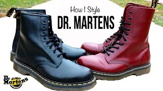 HOW I STYLE DR MARTENS [upl. by Yrogerg]