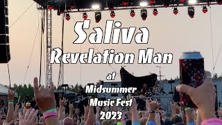 Saliva  Revelation Man Live at Midsummer Music Fest 2023 [upl. by Bettye35]