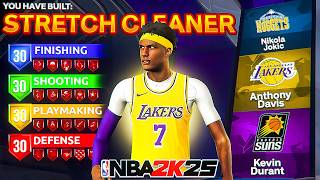 THE STRETCH BUILD THAT CAN DO EVERYTHING • BEST BUILD NBA 2K25 FIRST NBA 2K25 BUILD [upl. by Iarahs]