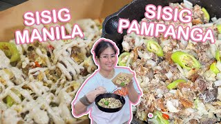 Sisig Manila VS Sisig Kapampangan  NEGOSYO RECIPE  Modern Nanay [upl. by Ij136]