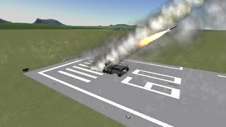 Kerbal Space Program  Multiple Launch Rocket System F3S0 quotShrimpquot MLRS [upl. by Yendyc]