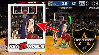 NBA 2K Mobile Gameplay  AzerBazer [upl. by Nodlew565]