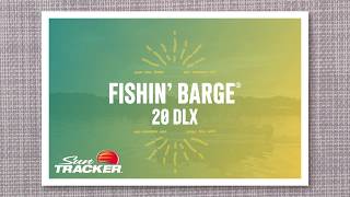 SUN TRACKER FISHIN BARGE 20 DLX Pontoon Boat [upl. by Honna]