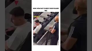 How Fast Is Messi’s Bodyguard [upl. by Noreik376]