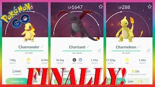 HOW TO GET A SHINY CHARMANDER IN POKEMON GO COMMUNITY DAY [upl. by Enobe305]