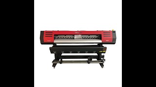 Refretonic 16m large format ecosolvent printer for 1 head DX5 or 2 heads I3200A1 max 40㎡h [upl. by Hamal191]