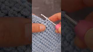 Crochet stitch غرزة كروشيه crochetlove crochet knitting كروشيهcrochet stitch newcrochet غرزه [upl. by Llemej]