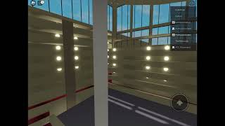 High Rise Elevators  Revamped New York Marriott Marquis in Roblox [upl. by Aicilram]