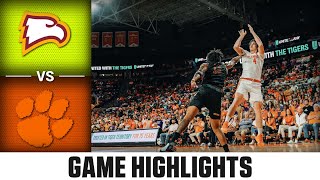 Winthrop vs Clemson Game Highlights  202324 ACC Men’s Basketball [upl. by Chaffee]