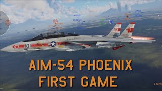 F14A Tomcat first game with the AIM54 Phoenix also Phantom Skyhawk Bf 109G War Thunder [upl. by Ier]