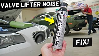 HOW TO FIX VALVE LIFTER NOISE ON CAR EASY [upl. by Hertzog]