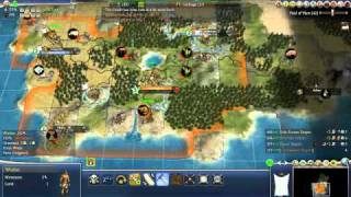 Lets Play Civ 4 on Deity The Numidian Rush part 1 of 2 [upl. by Haram606]