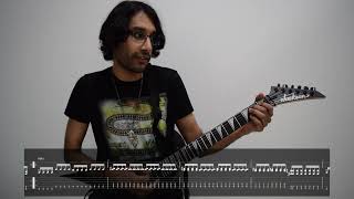 Gorgoroth  Procreating Satan WITH TABS  Guitar Riff Lesson [upl. by Yle]