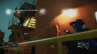 MGSV FOB Level 78 Support Snipers Bridge Block Retaliation [upl. by Eralc]