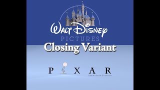 Walt Disney PicturesPixar Animation Studios Closing Logo Remakes 2351 October 2018 Update [upl. by Ashmead222]