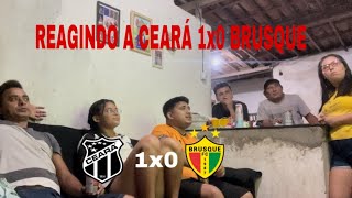 REAGINDO A CEARÁ 1 x 0 BRUSQUE  BRASILEIRÃO SÉRIE B [upl. by Florencia]